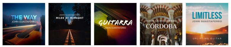 John Guastaferro Albums guitar music